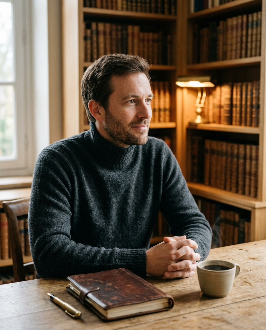 Portrait de Marc, médium voyant indépendant en consultation par téléphone